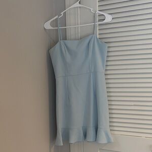French Connection Light Blue Mini Dress Like New